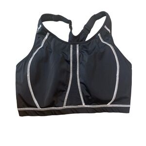 High compression sports bra, brand unknown. NWOT 38DD